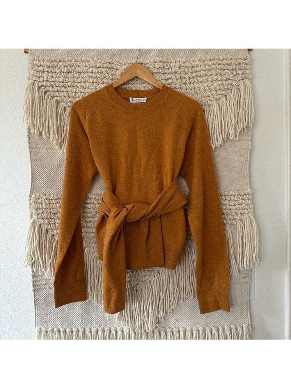 JW Anderson Waist Tie Crewneck Sweater NWT